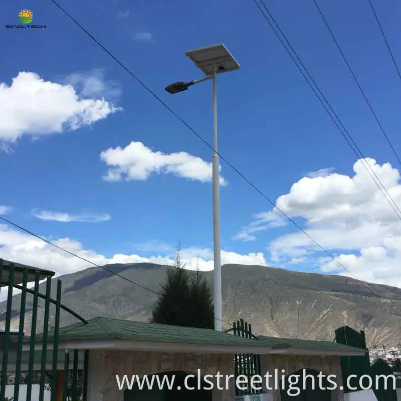 All in Two Design 100W. 120W Solar LED Street Lights (10~12M)